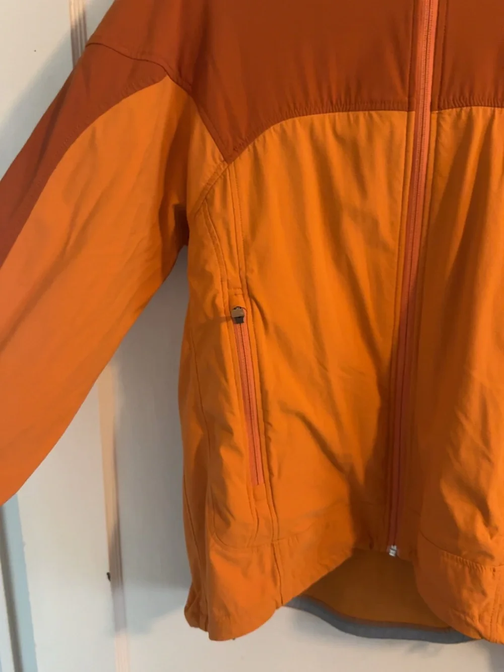 The North Face Two-Tone Orange Women's Ski Jacket
